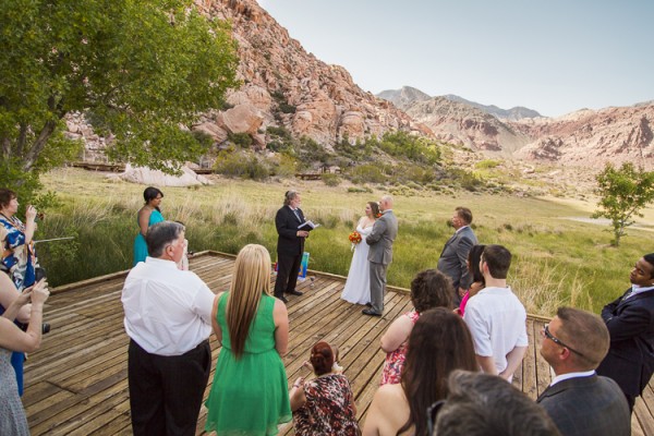 Calico Basin Desert Wedding