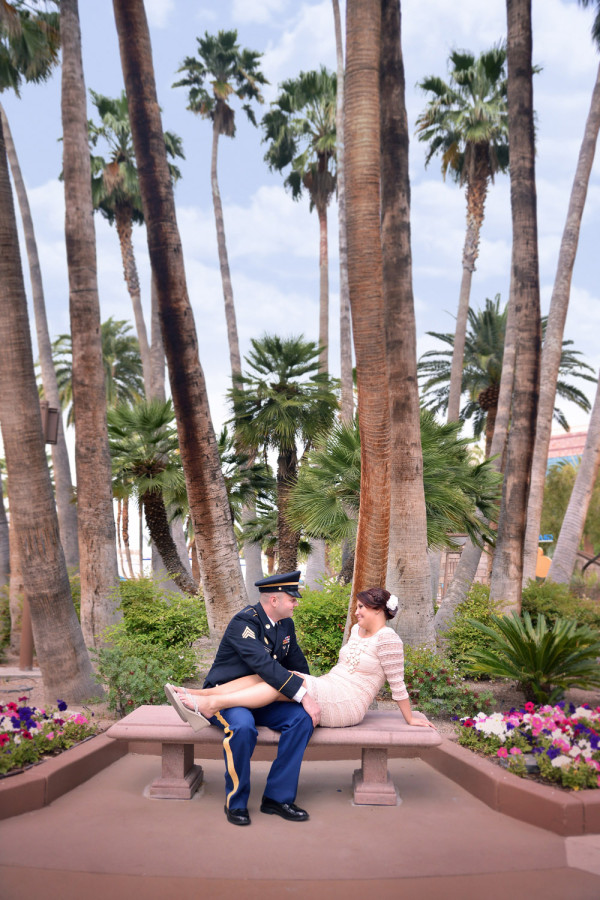 Vegas Elopement and At Home Reception