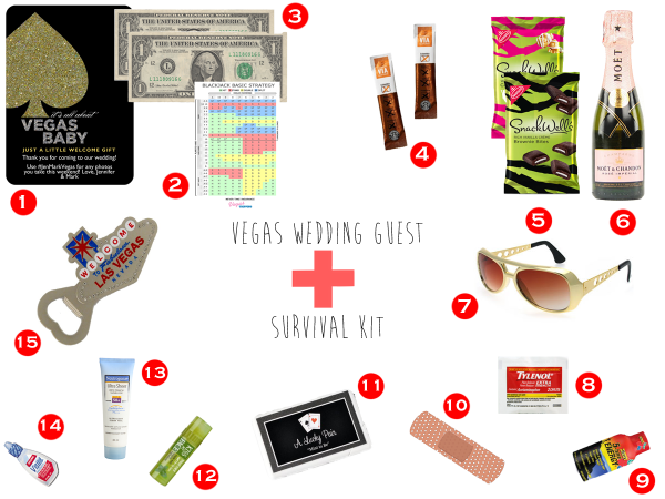 Vegas Wedding Survival Kit