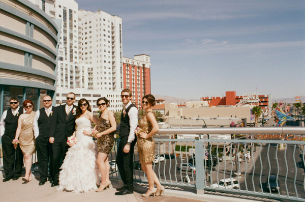 Vintage Downtown Vegas Wedding