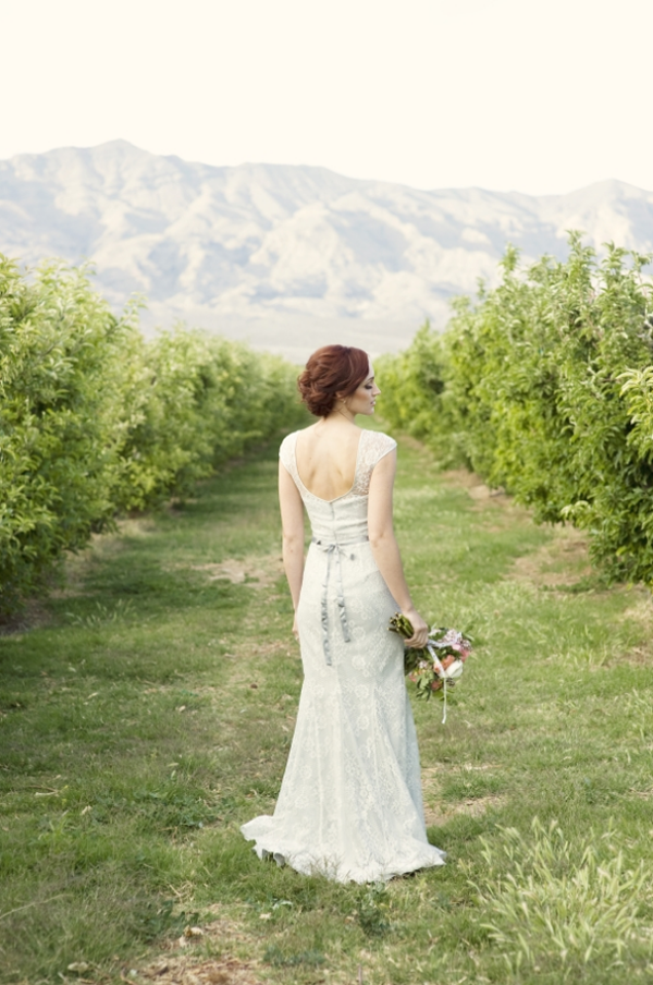 Vintage Orchard Wedding in Las Vegas | Kristen Joy Photography