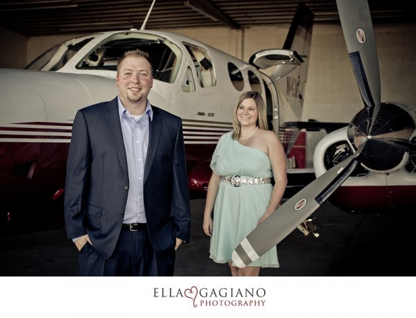 Airplane Themed Engagement, Las Vegas | Ella Gagiano Photography