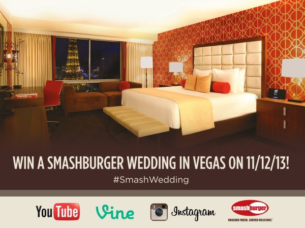 Free Vegas Wedding on 11-12-13 Courtesy Smashburger