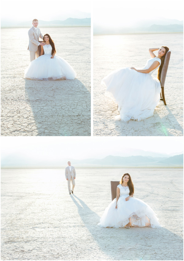 Las Vegas Desert Bridal Shoot | Gaby J Photography