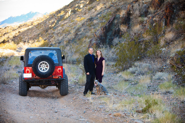 Jeep Photo Shoot - Las Vegas Elopement Photography - adventure wedding photography