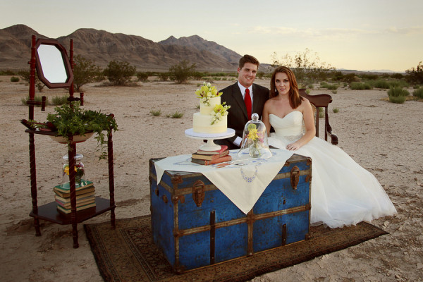 Las Vegas Desert Post-Wedding Session | Denise Burridge Photography