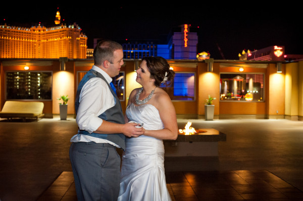 Rooftop Wedding at Platinum Hotel, Las Vegas| Brilliant Imagery
