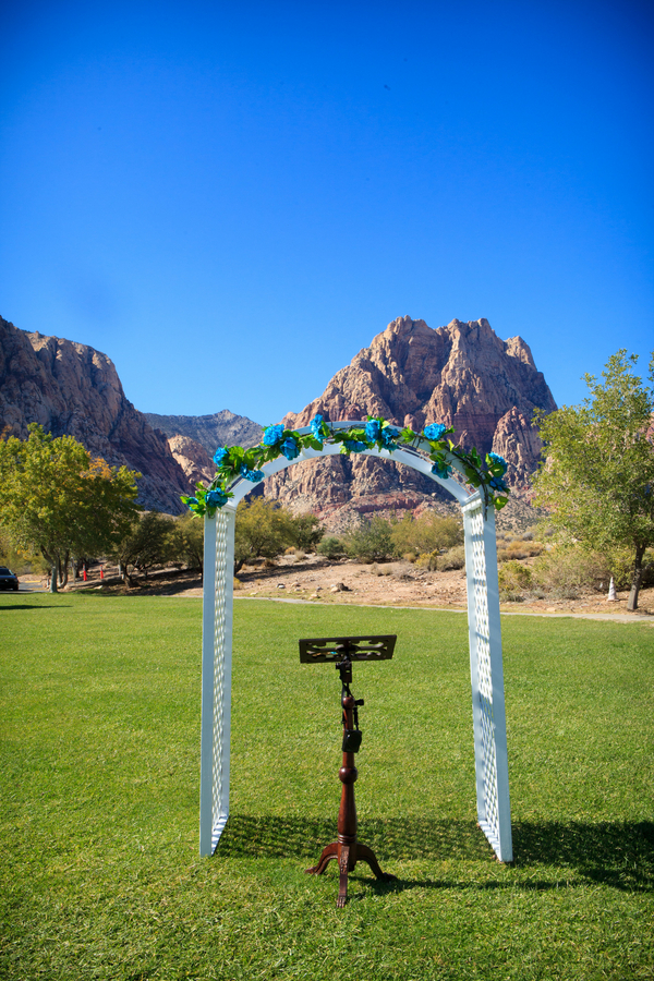 Nature-Inspired Red Rock Mountain Wedding by Taylored Photo Memories on Little Vegas Wedding
