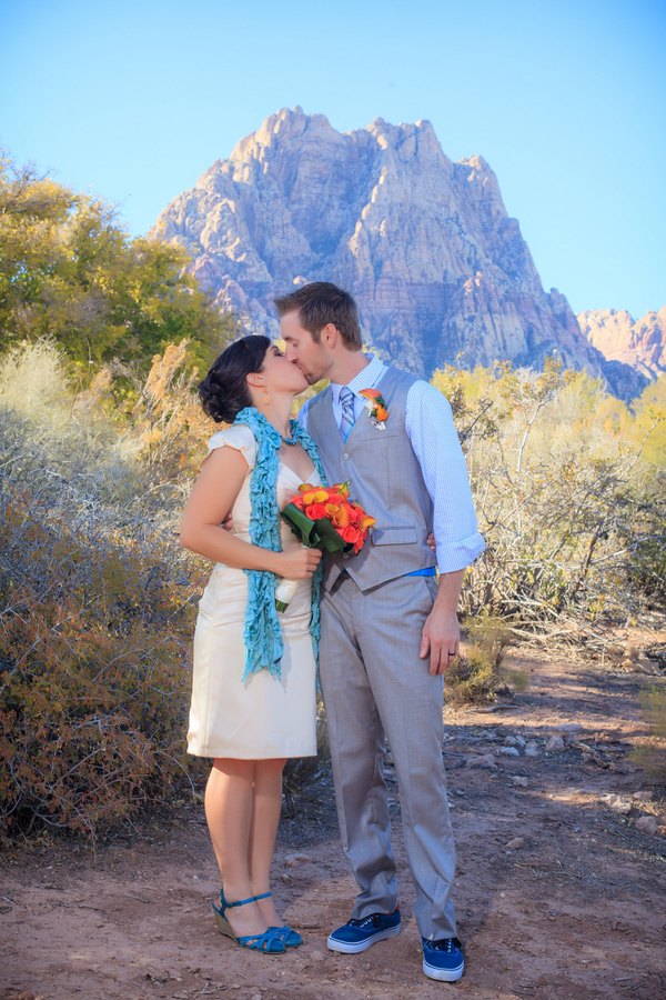 Nature-Inspired Red Rock Mountain Wedding by Taylored Photo Memories on Little Vegas Wedding