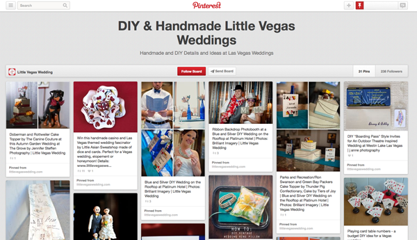 diy and handmade vegas weddings