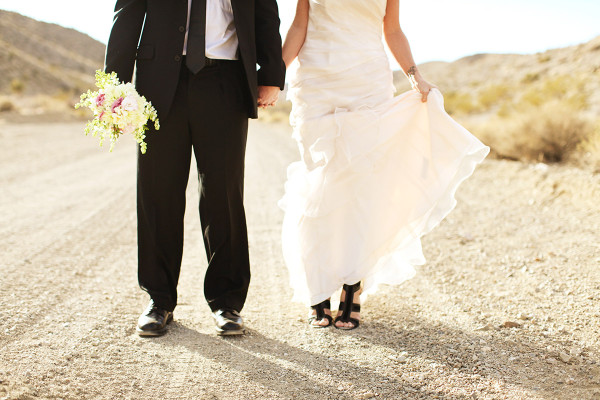 Rustic Desert Wedding Reception | Little Vegas Wedding