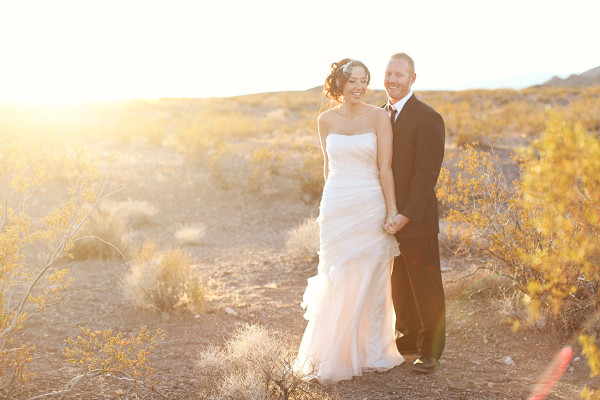 Rustic Desert Wedding Reception | Little Vegas Wedding
