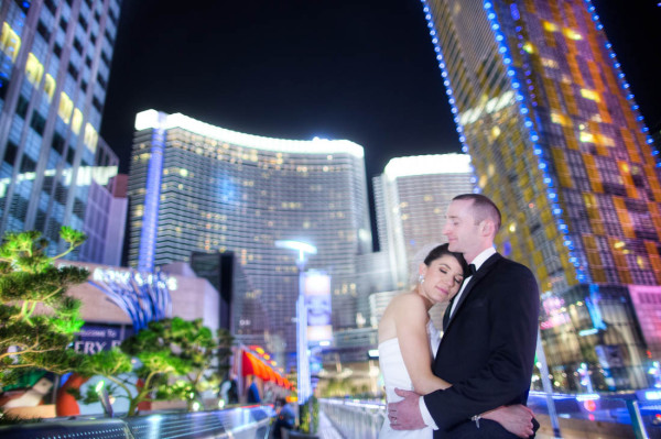 Midnight Wedding at Aria | Little Vegas Wedding