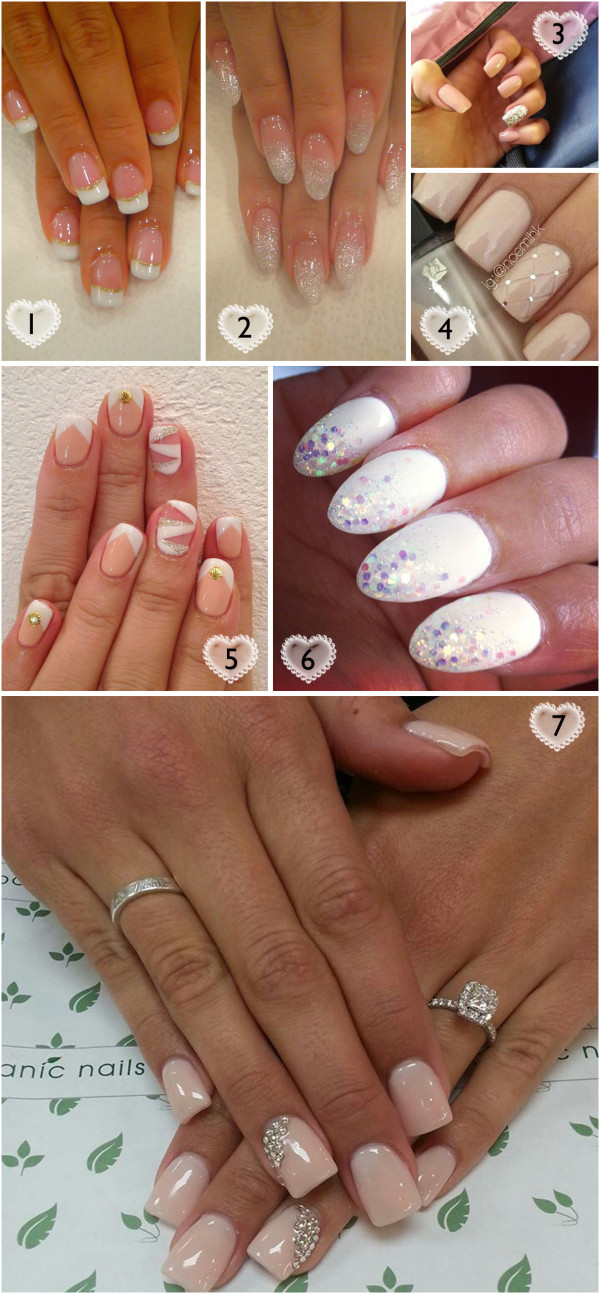 7 of the best wedding nail designs