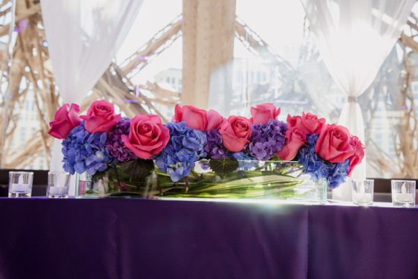Purple Nightclub Wedding at Chateau | Little Vegas Wedding