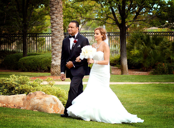 JW Marriott + LDS Reception Hall Wedding | Little Vegas Wedding