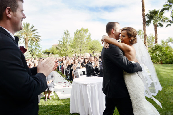 JW Marriott + LDS Reception Hall Wedding | Little Vegas Wedding