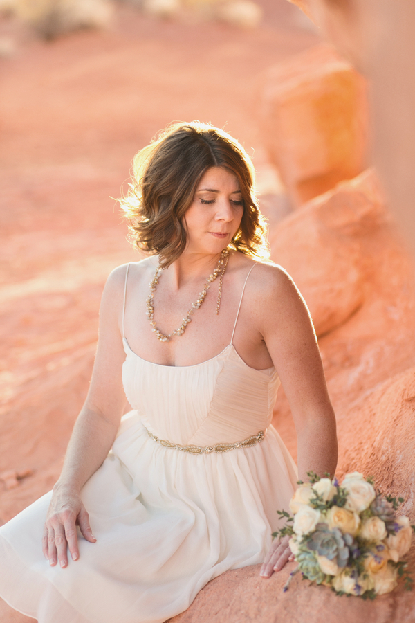 Rustic-Glam Valley of Fire Wedding | Little Vegas Wedding
