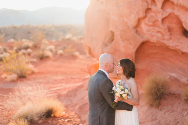 Rustic-Glam Valley of Fire Wedding | Little Vegas Wedding