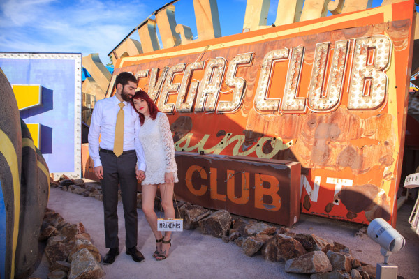 Neon Museum Wedding | Little Vegas Wedding