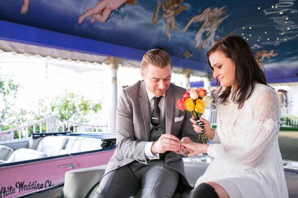 Drive Thru Wedding | Little Vegas Wedding