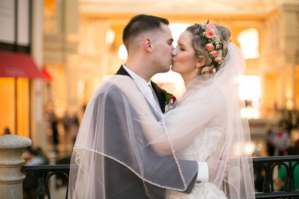 Romantic Floral Wedding at Venetian | Little Vegas Wedding