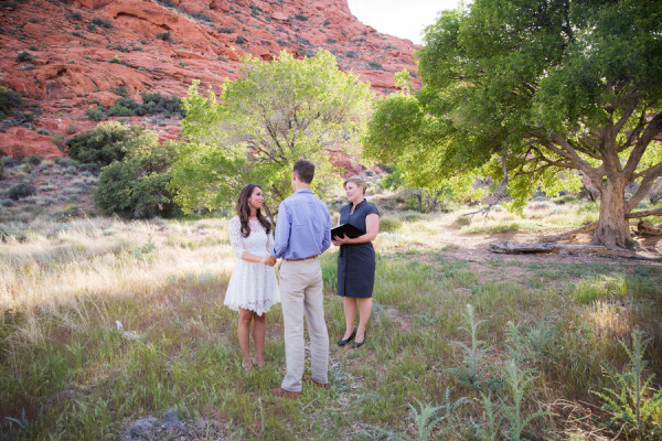 Red Rock Elopement | Little Vegas Wedding