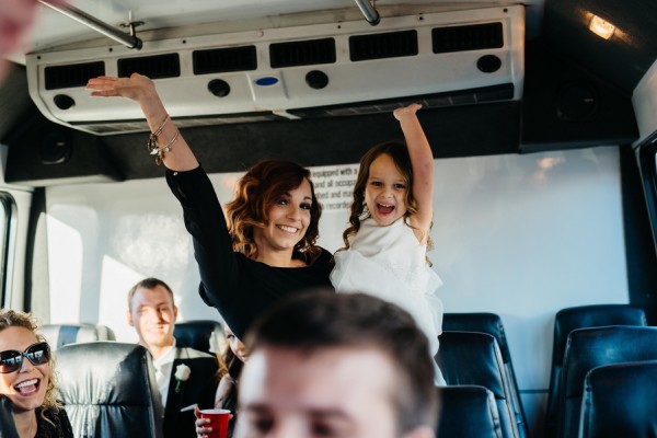 Party Bus | Little Vegas Wedding