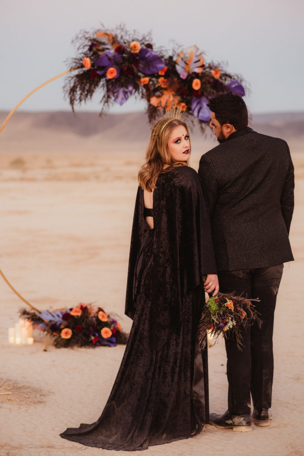 Goth Wedding Inspiration | Little Vegas Wedding