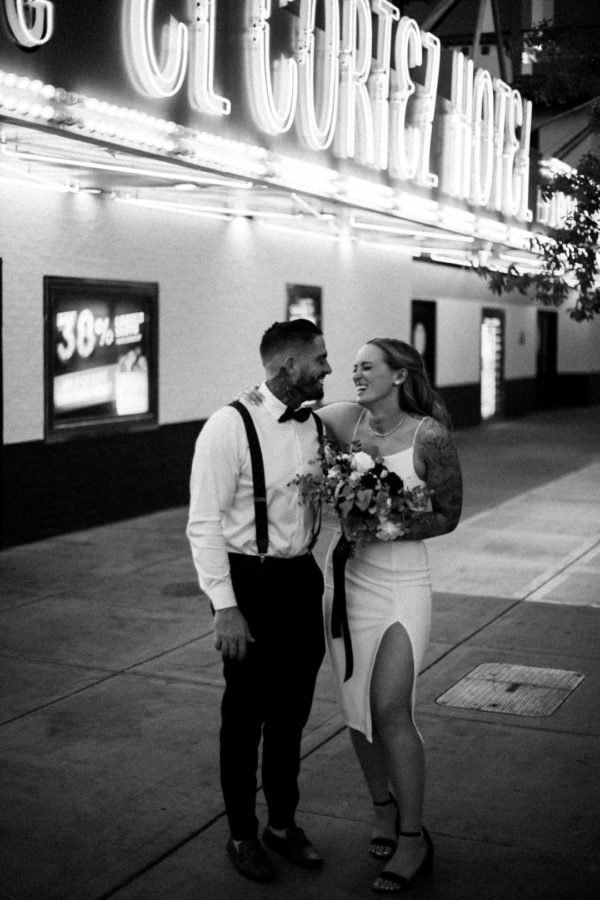 Downtown Vegas Elopement | Little Vegas Wedding