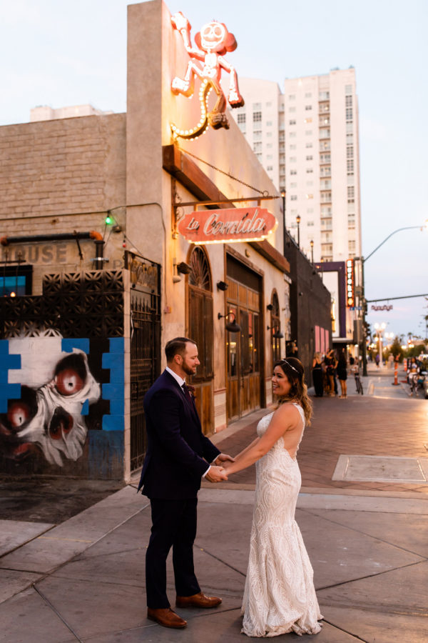 Downtown Vegas Wedding Reception | Little Vegas Wedding