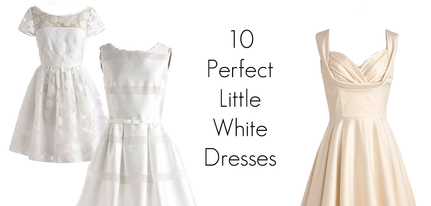 10 Affordable Little White Dresses Perfect for a Vegas Wedding - Little ...