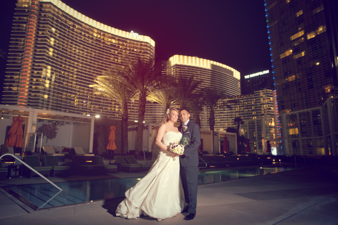 Mandarin Oriental Las Vegas Wedding by Gin & Sake Photography