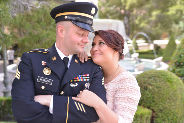 Vegas Elopement and At Home Reception