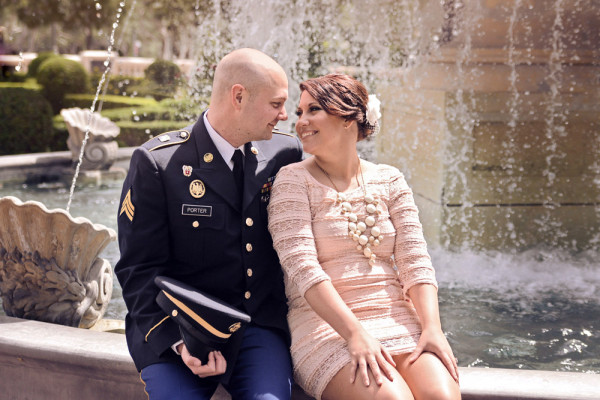 Vegas Elopement and At Home Reception