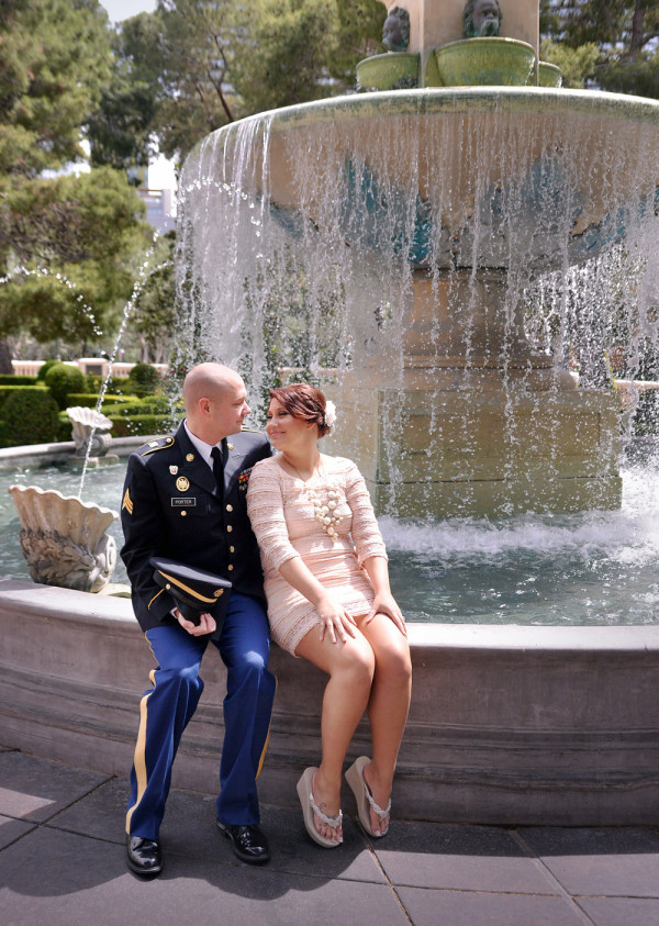 Vegas Elopement and At Home Reception