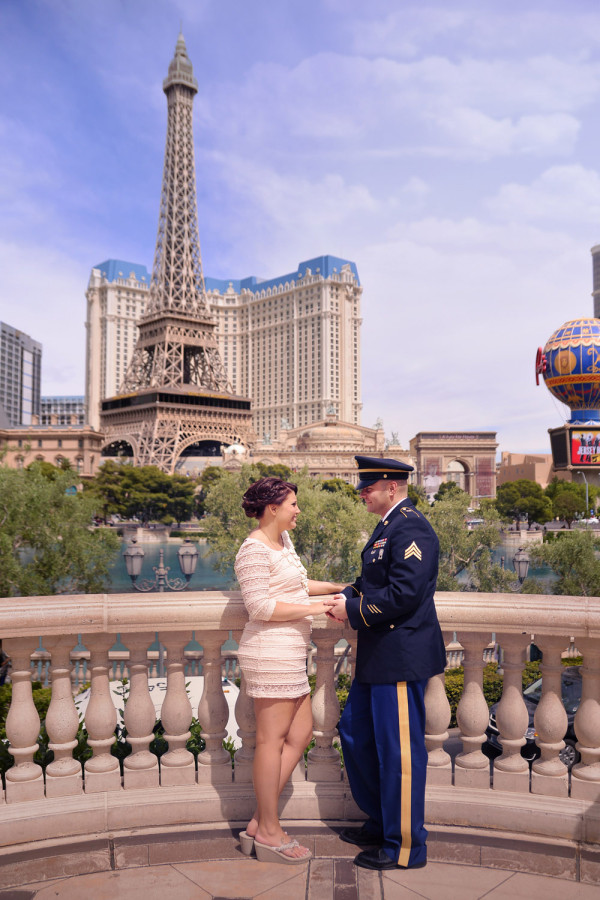 Vegas Elopement and At Home Reception