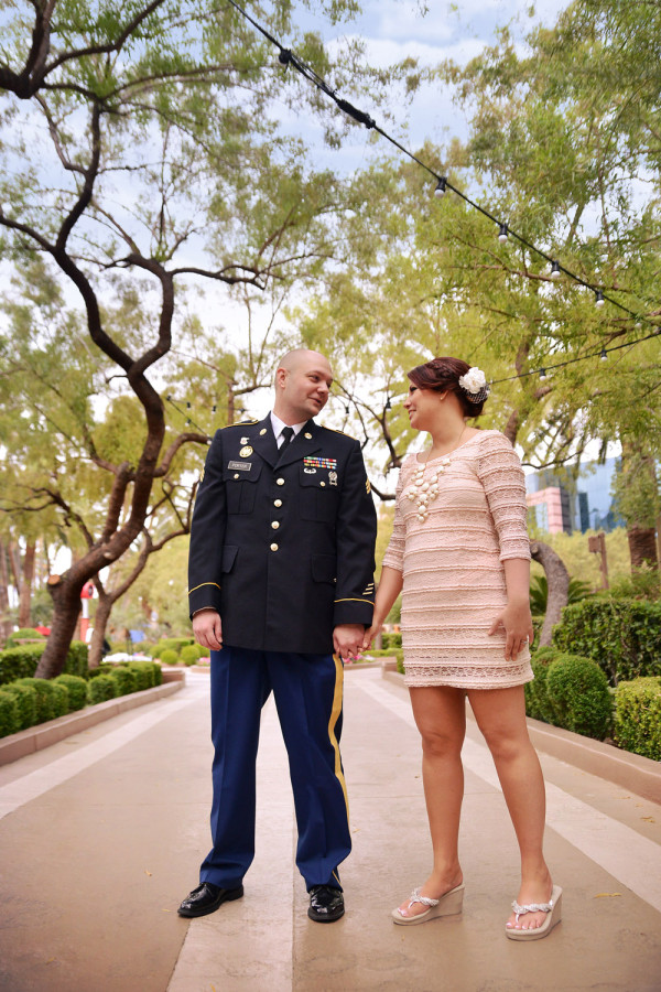 Vegas Elopement and At Home Reception
