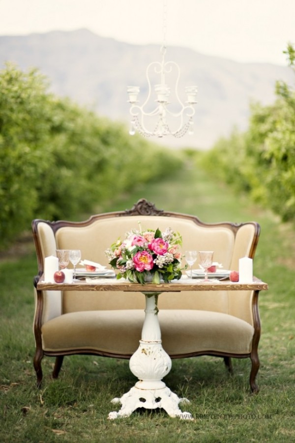 Vintage Orchard Wedding in Las Vegas | Kristen Joy Photography