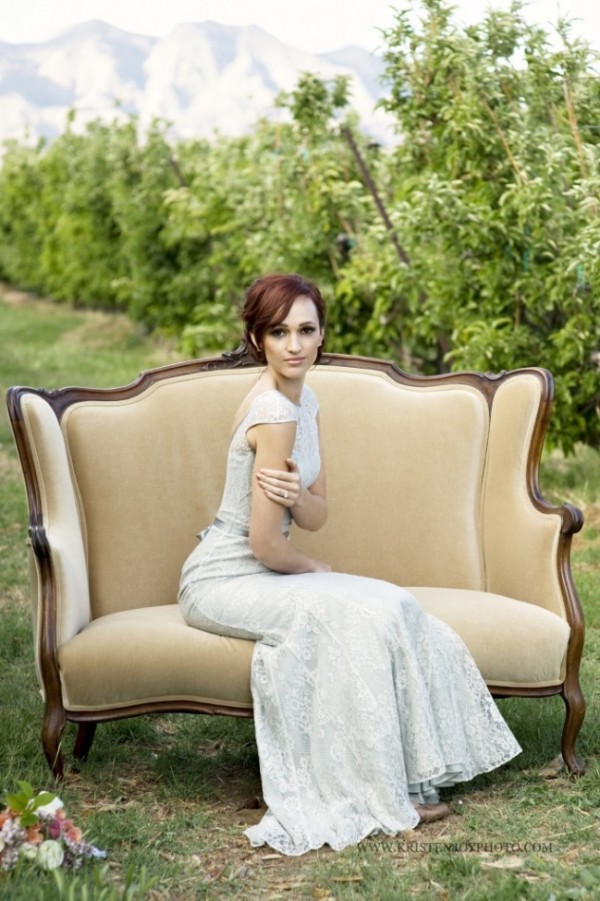 Vintage Orchard Wedding in Las Vegas | Kristen Joy Photography