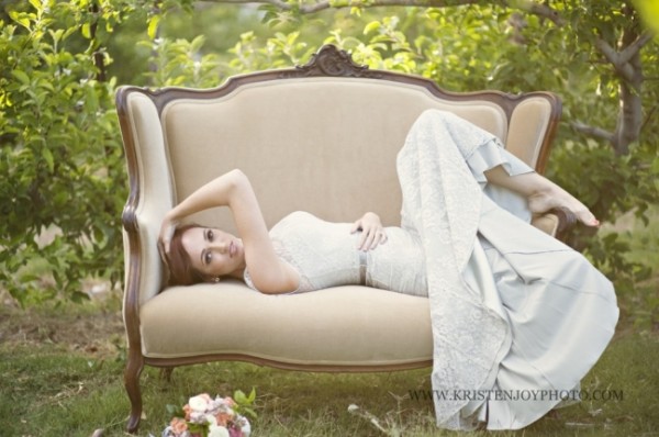 Vintage Orchard Wedding in Las Vegas | Kristen Joy Photography