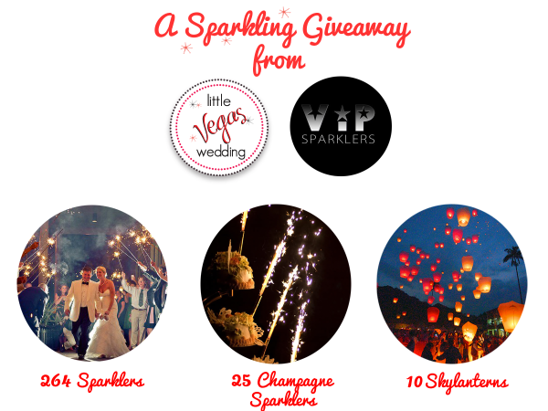 Wedding Sparkler Giveaway