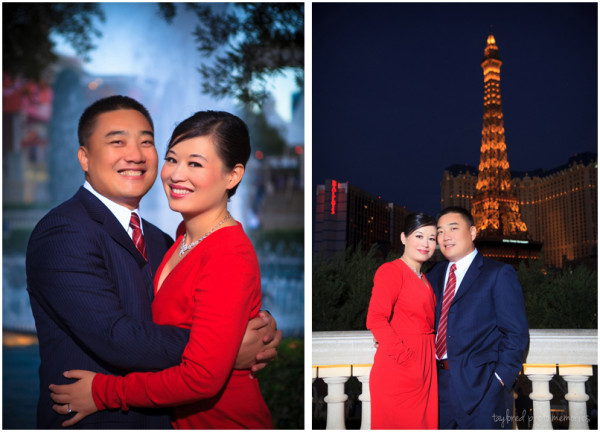 Las Vegas Strip Wedding Shoot | Taylored Photo Memories