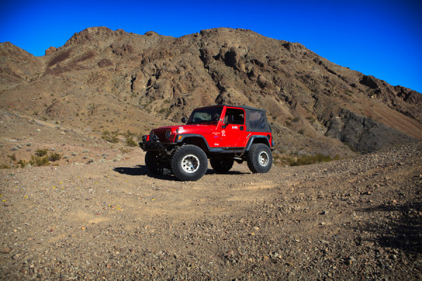 Jeep Photo Shoot - Las Vegas Elopement Photography - adventure wedding photography