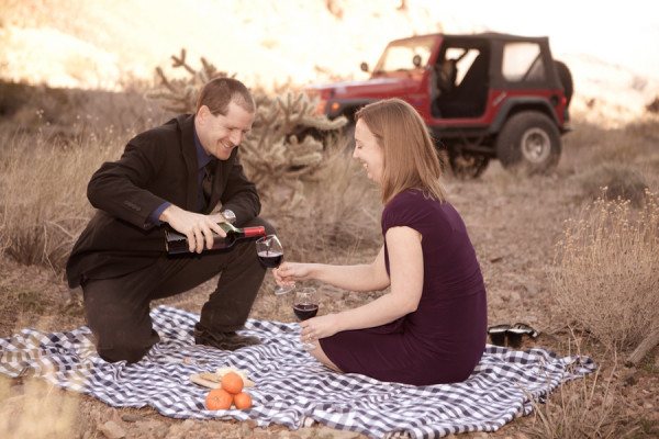 Jeep Photo Shoot - Las Vegas Elopement Photography - adventure wedding photography