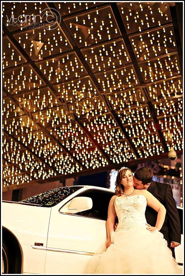 Downtown Vegas Wedding Portraits by Vitamin C Photography