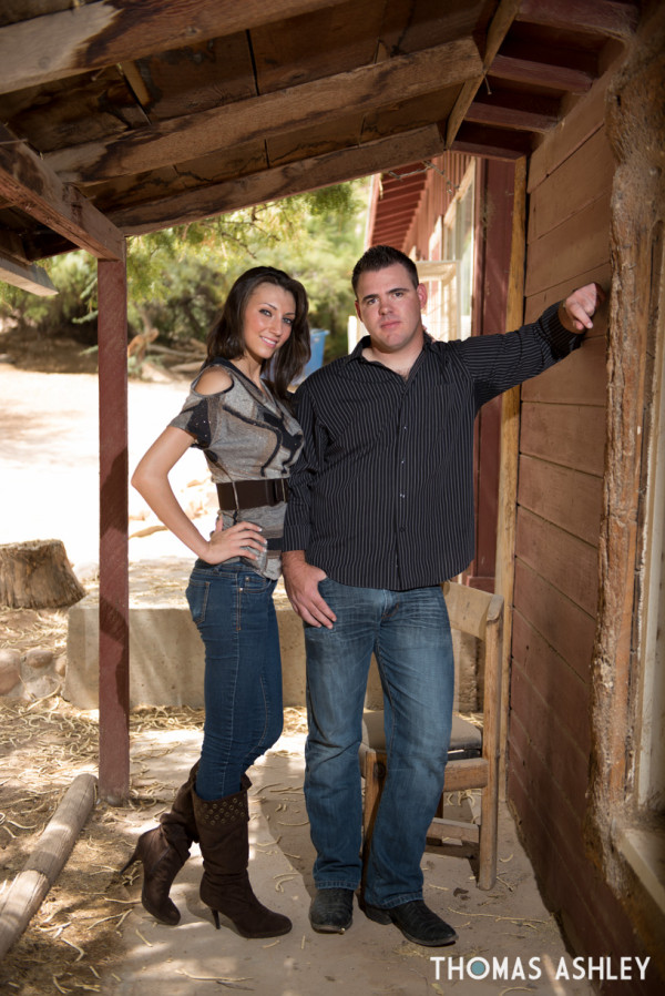 Old West Engagement in Las Vegas | Thomas Ashley Photography