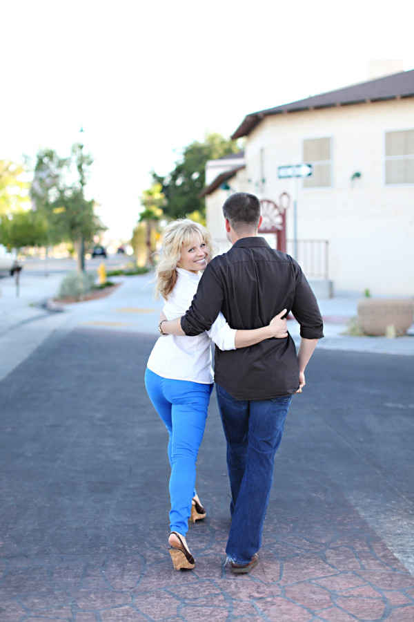 Vintage Vegas Engagement | j anne photography