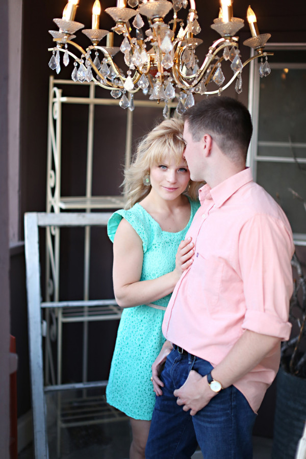 Vintage Vegas Engagement | j anne photography