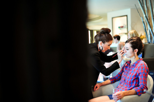 Yellow + Gray Joes Stonecrab Las Vegas Reception | JamieY Photog